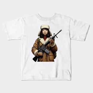 Tactical Girl Kids T-Shirt